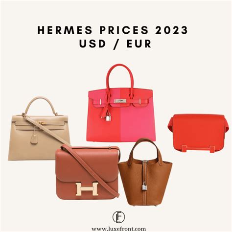 hermes evelyne price 2024|hermes silver price increase.